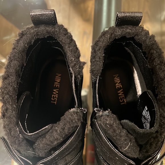 Nine West So edge/Leather booty - Picture 4 of 10